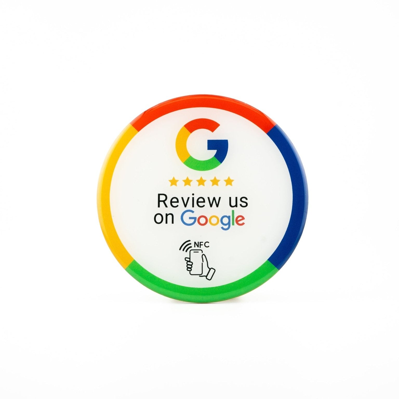Hochwertiger NFC - Aufkleber für mehr Google Bewertungen - Custom Ratings